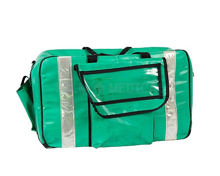 Green Paramedic Bag Dressed 